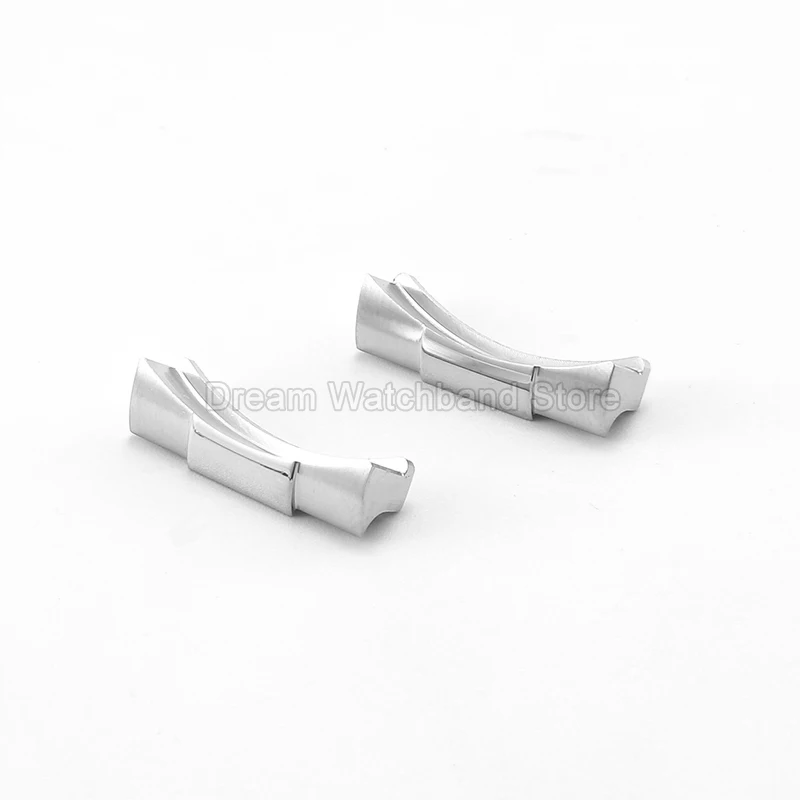 Exquisite Premium Stainless Steel Watchband End Link with Fine-Polished Finish