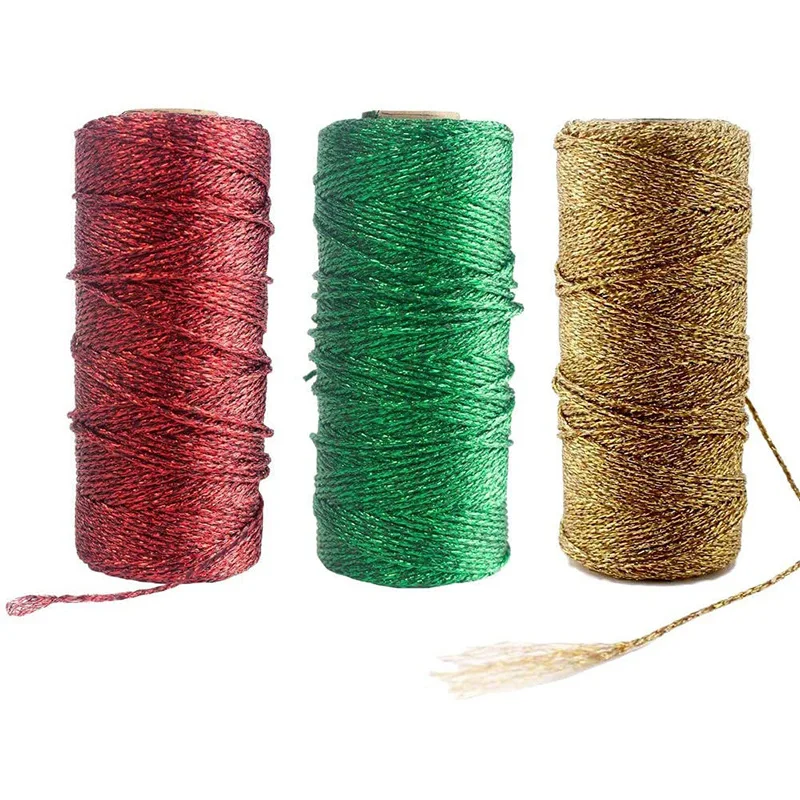 1mm-100meters-Metalic-Cord-Knitting-Yarn-Packing-Polyester-Ribbons-Gold ...