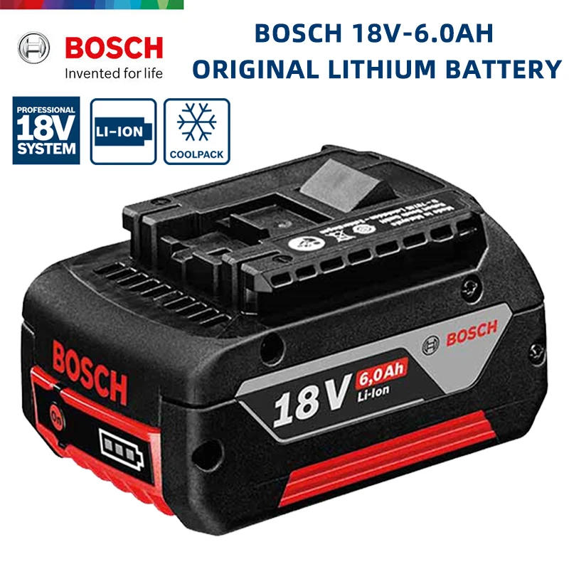 Литиевая батарея Bosch 18 в Ач // 4 0 Ач/5.0ач/6.0ач аккумуляторная электрический