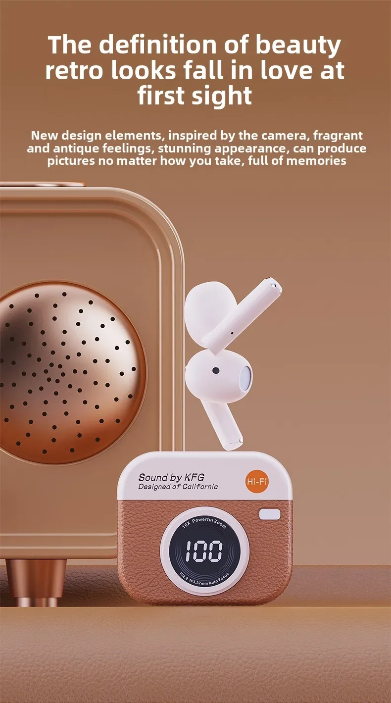 Wireless Bluetooth Headphones With Noise Reduction & Microphone_voghion.com