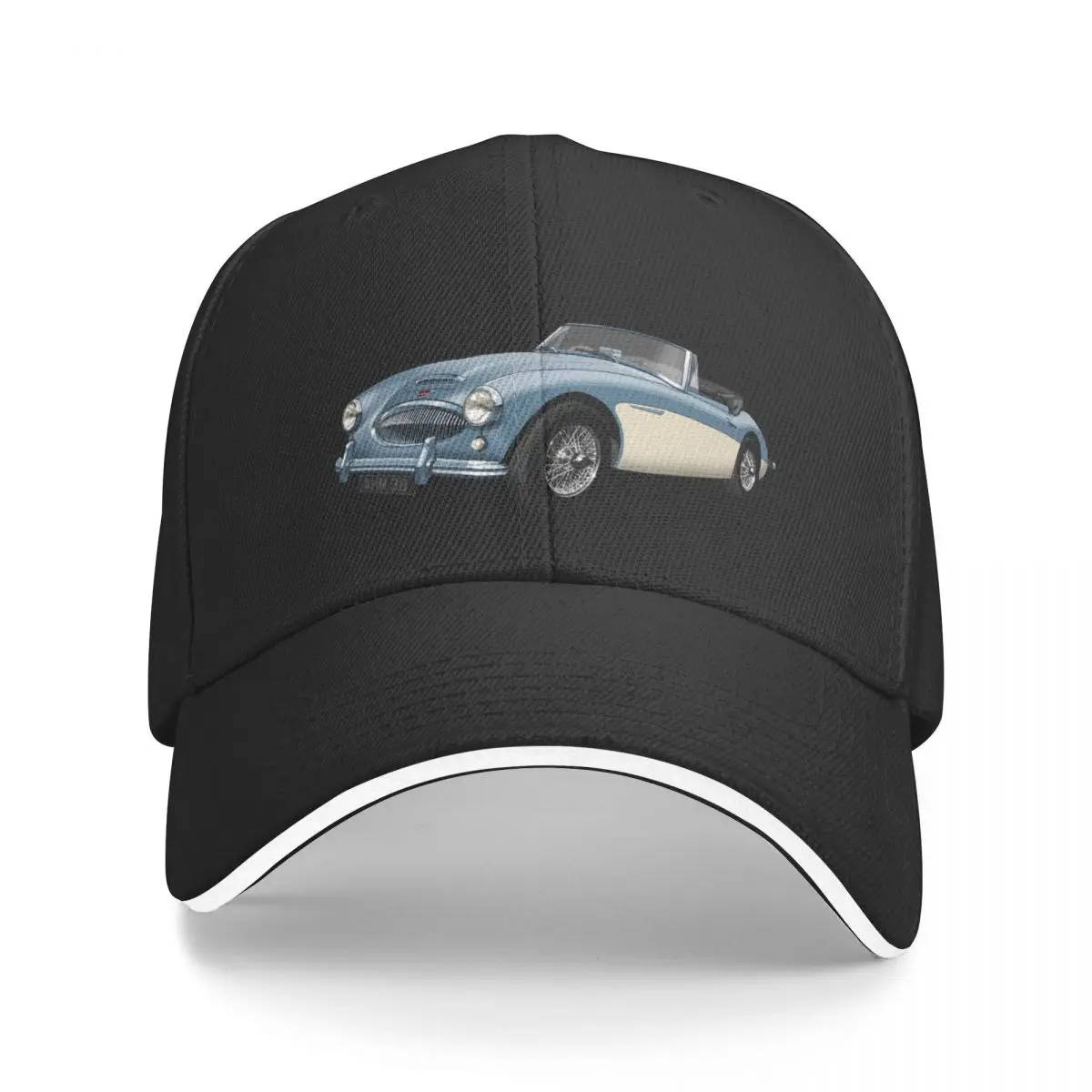 Austin Healey 3000 Mk3 In Healey Berretto Da Baseball Blu E Bianco Dropshipping Derby Hat Boy Women'S