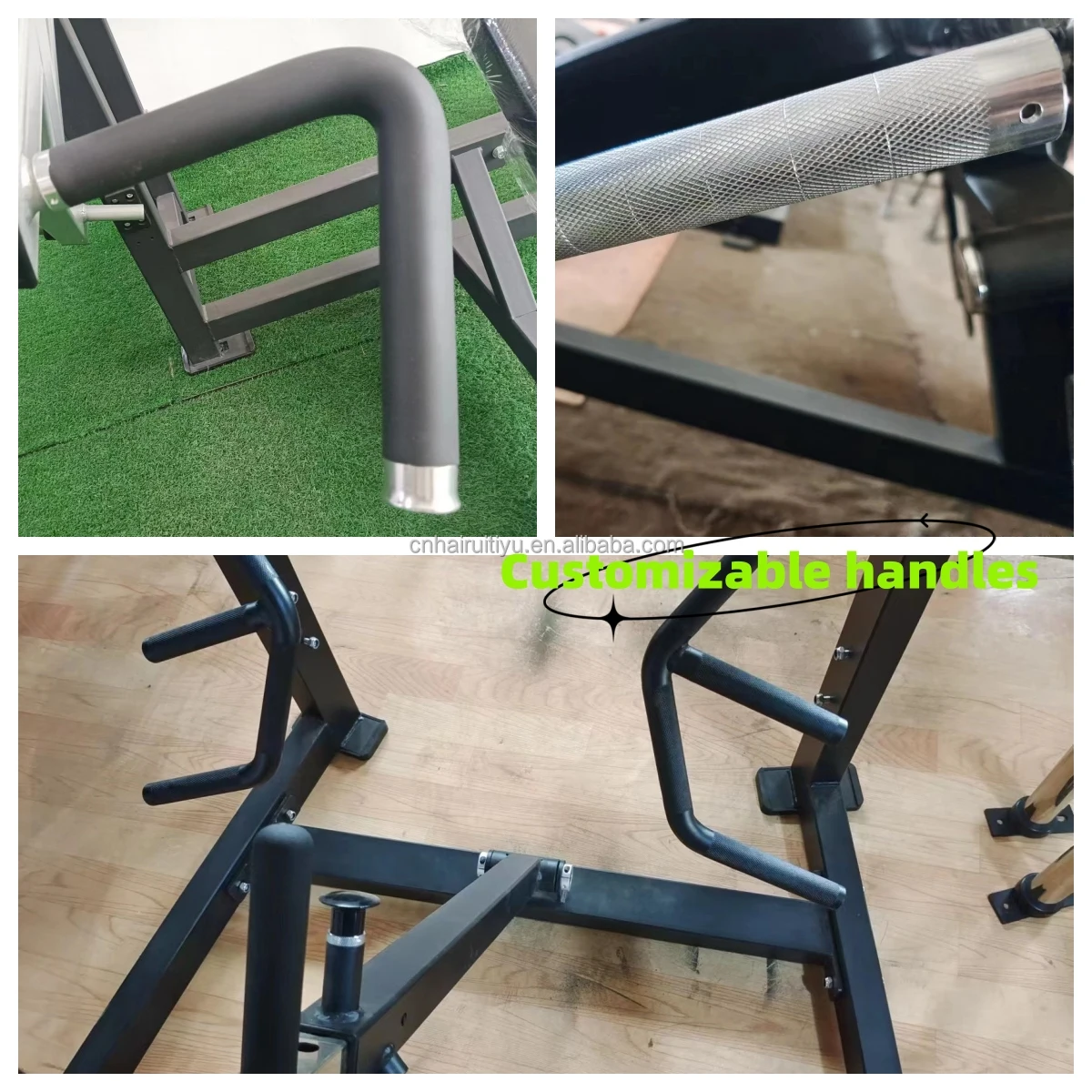 Description Picture 6 of itemLinear Rowing Machine Strength Gym Machine Plate Loaded Seated Row/ Body Exercise Equip Gym Fitness Lateral Seated