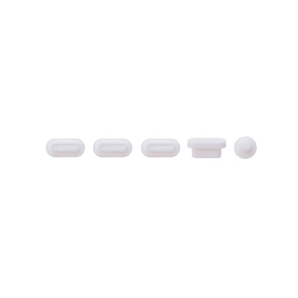 Silicone World 5-Piece Soft Silicone Dust Plug Set