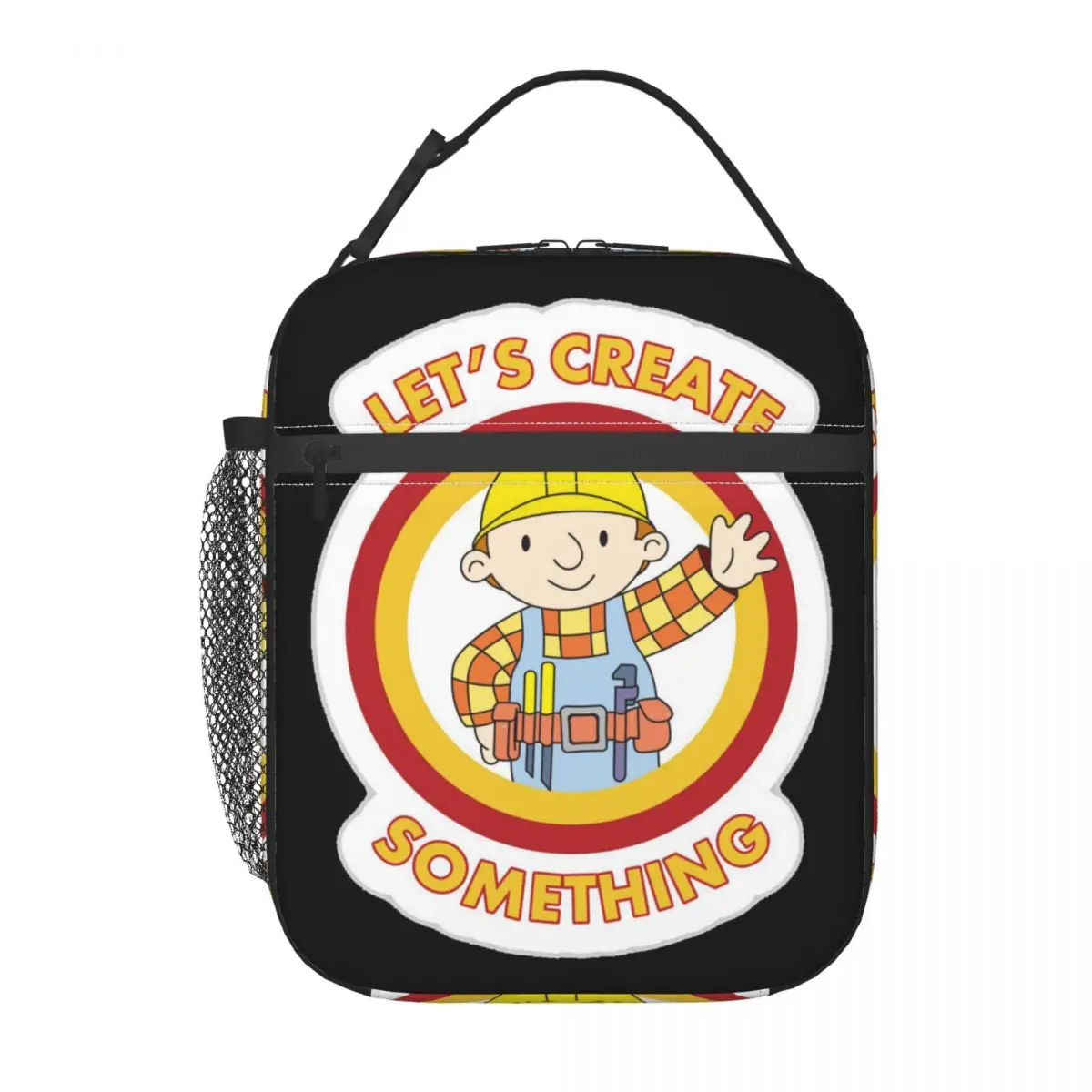 

Insulated Lunch Bag Builder By Srj94 Bob The Builder Lunch Box Tote Food Handbag