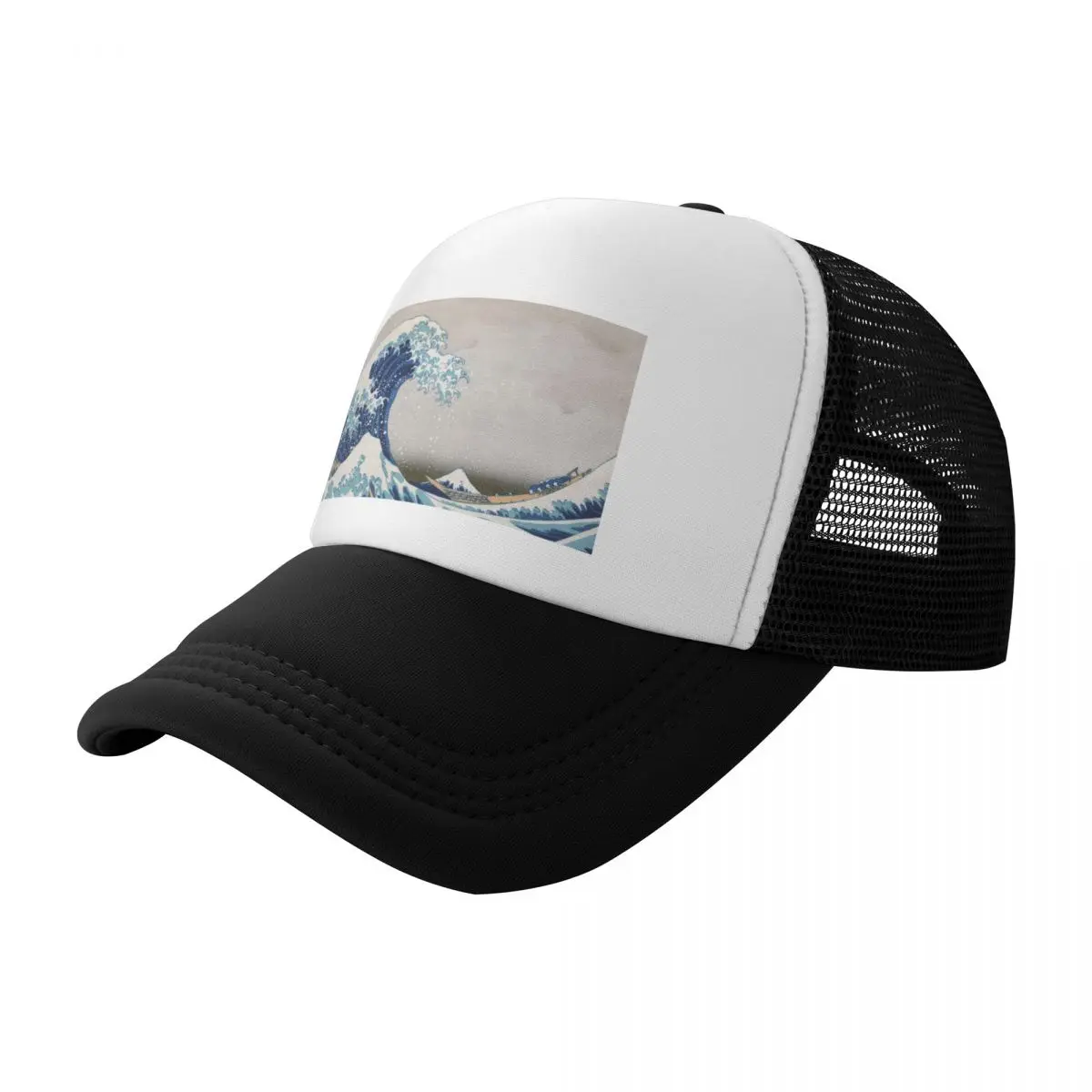 

Under the Wave off Kanagawa - The Great Wave - Katsushika Hokusai Baseball Cap Kids Hat Gentleman Hat Women's Beach Men's