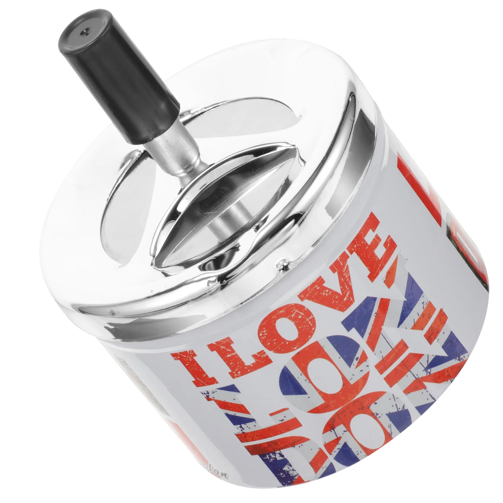 

Automatic Extinguishing Ashtray Metal Ashtray Desktop Decorative