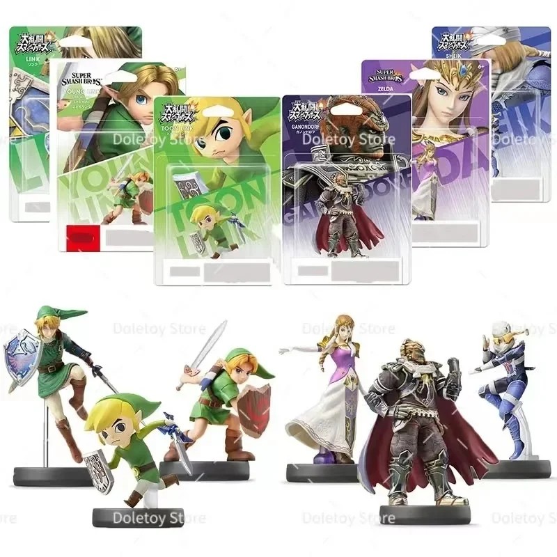

The Legend of Zelda Tears of The Kingdom Anime Figure Amiibo Link 8cm Doll Figurine Model Toy Doll Collection Gift Free Shipping