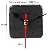 Mécanisme de balayage silencieux pour la décoration intérieure, accessoires d'horloge, mouvement de montre, pièces d'horloge à quartz 4