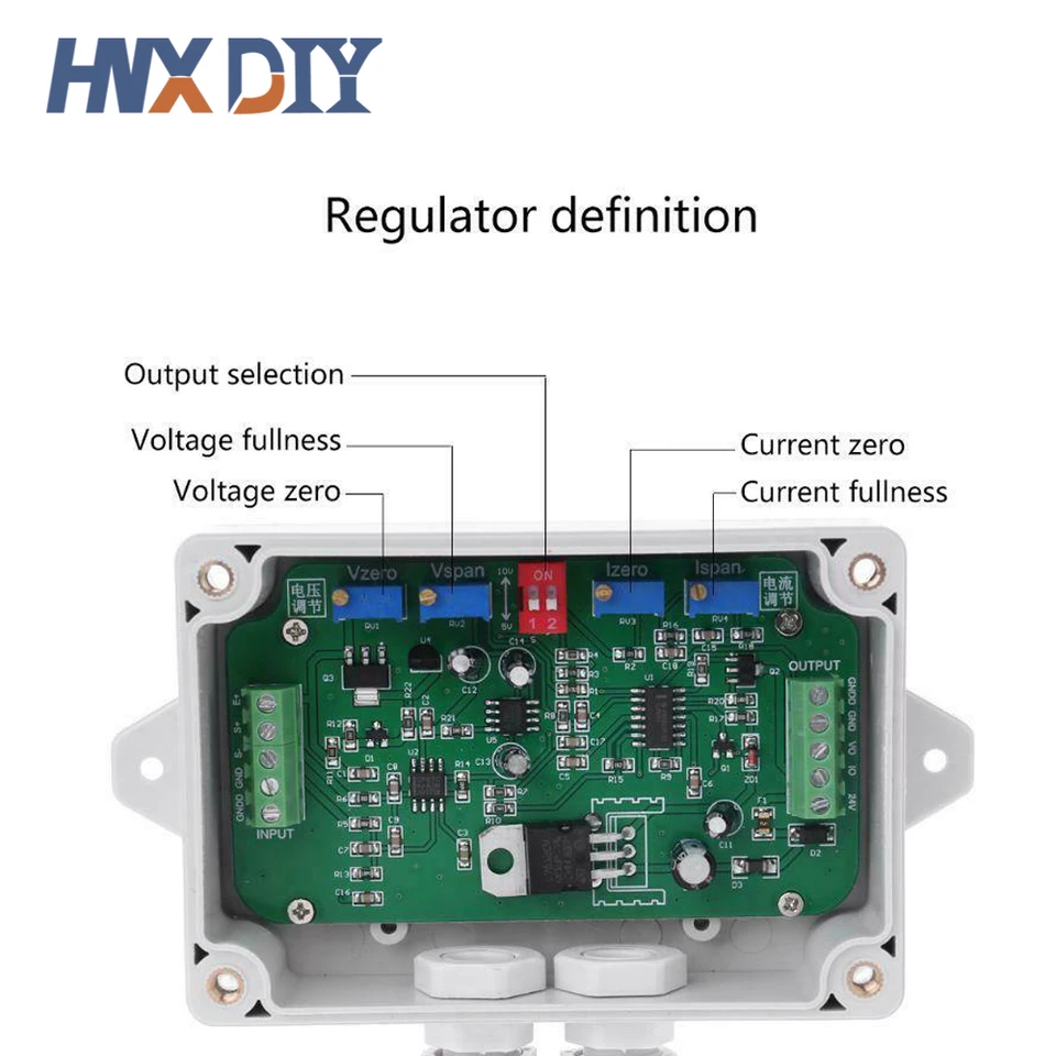 0-5V 0-10V 4-20MA Wägezelle Sensor Verstärker Send... - Viceal