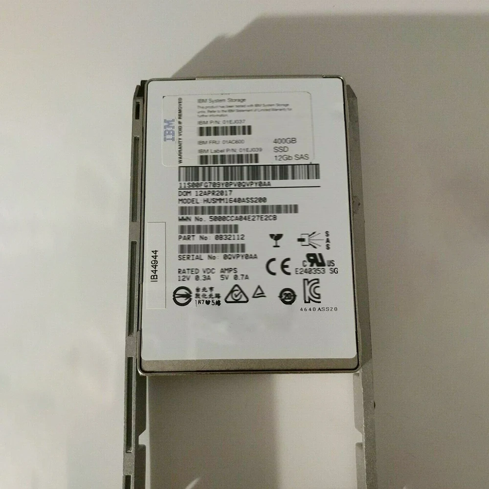IBM  ϵ ũ, V5000 V5030 01EJ037 01AC600 01EJ039 400GB 12Gb SAS 2.5 ġ SSD