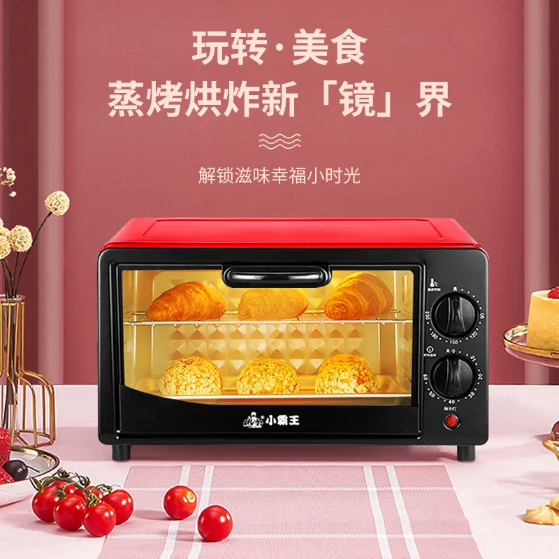 

L Little Bully Electric Oven 12L home oven Kitchen baking egg tart Multi-functional small oven