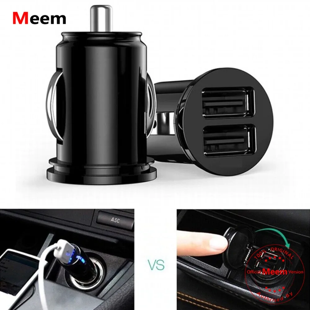 

12V USB Charger Car Cigarette Lighter Dual Socket Splitter