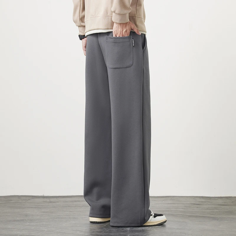 Casual Trousers Men Loose Fitting Sweatpants Cotton Lantern Drawstring Sport Trend JYF-A108