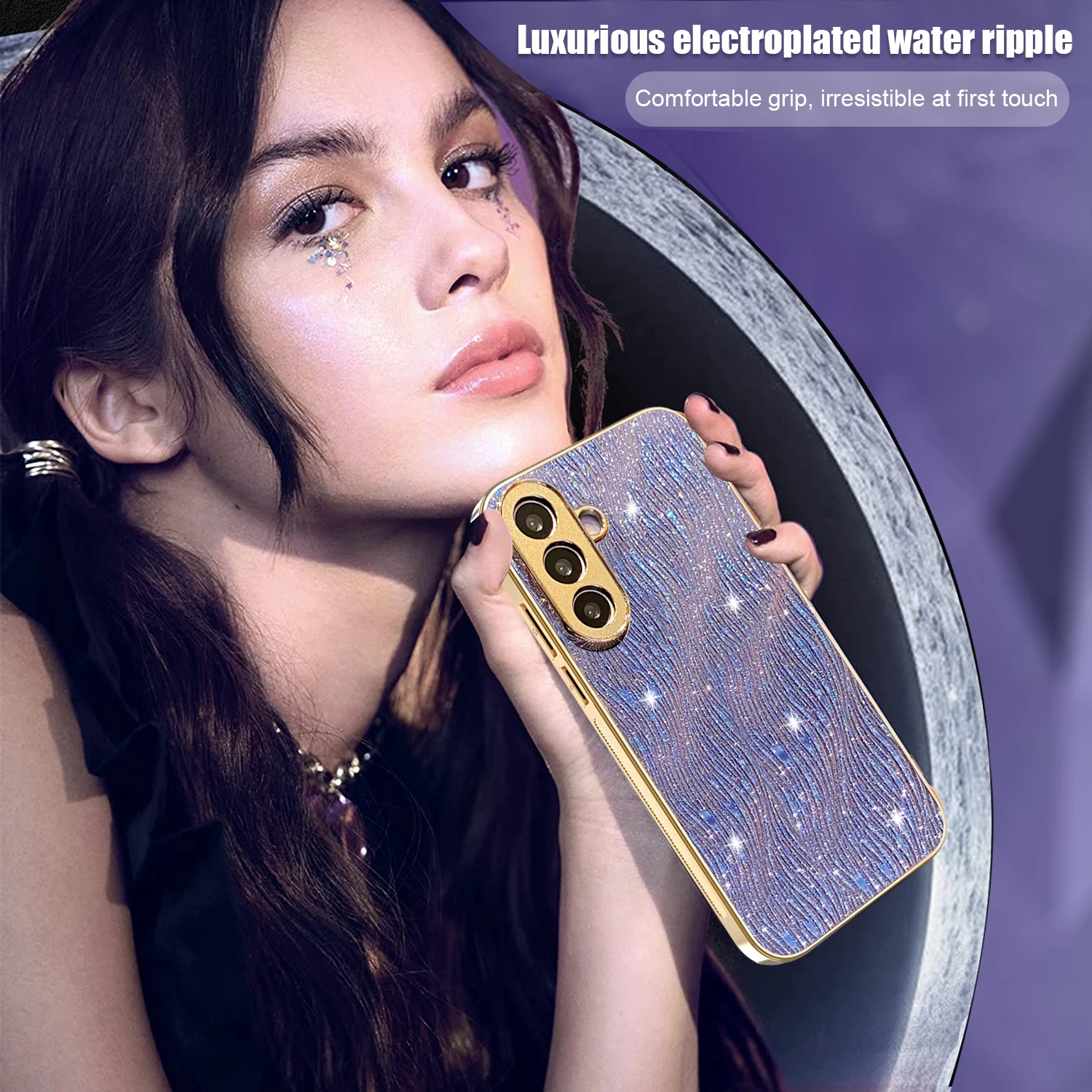 Elegant Electroplate TPU Shockproof Phone Case - Stylish and Durable Protection Cover