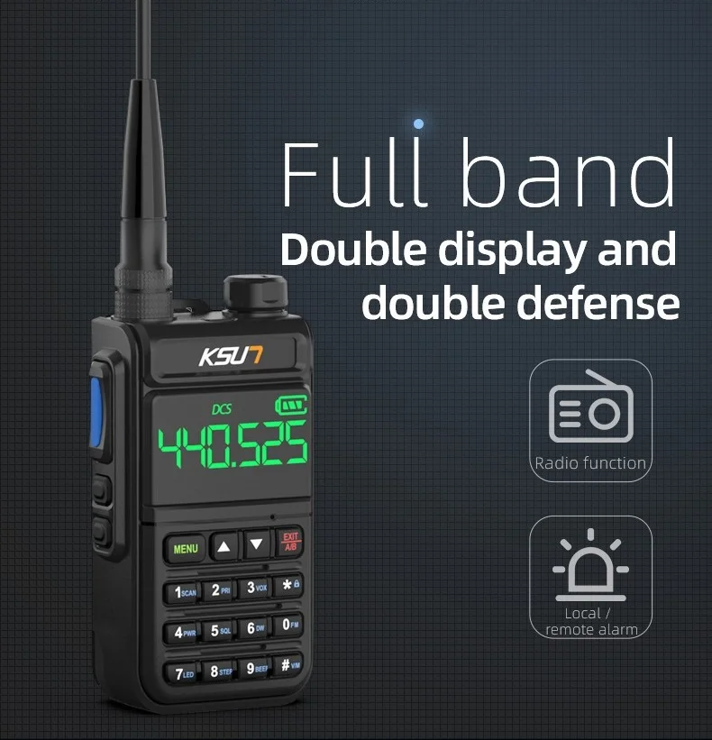 air-band-amateur-long-range-walkie-talkie-wireless-set-two-way-radio-receiver-transceiver-number-key-ksun78d