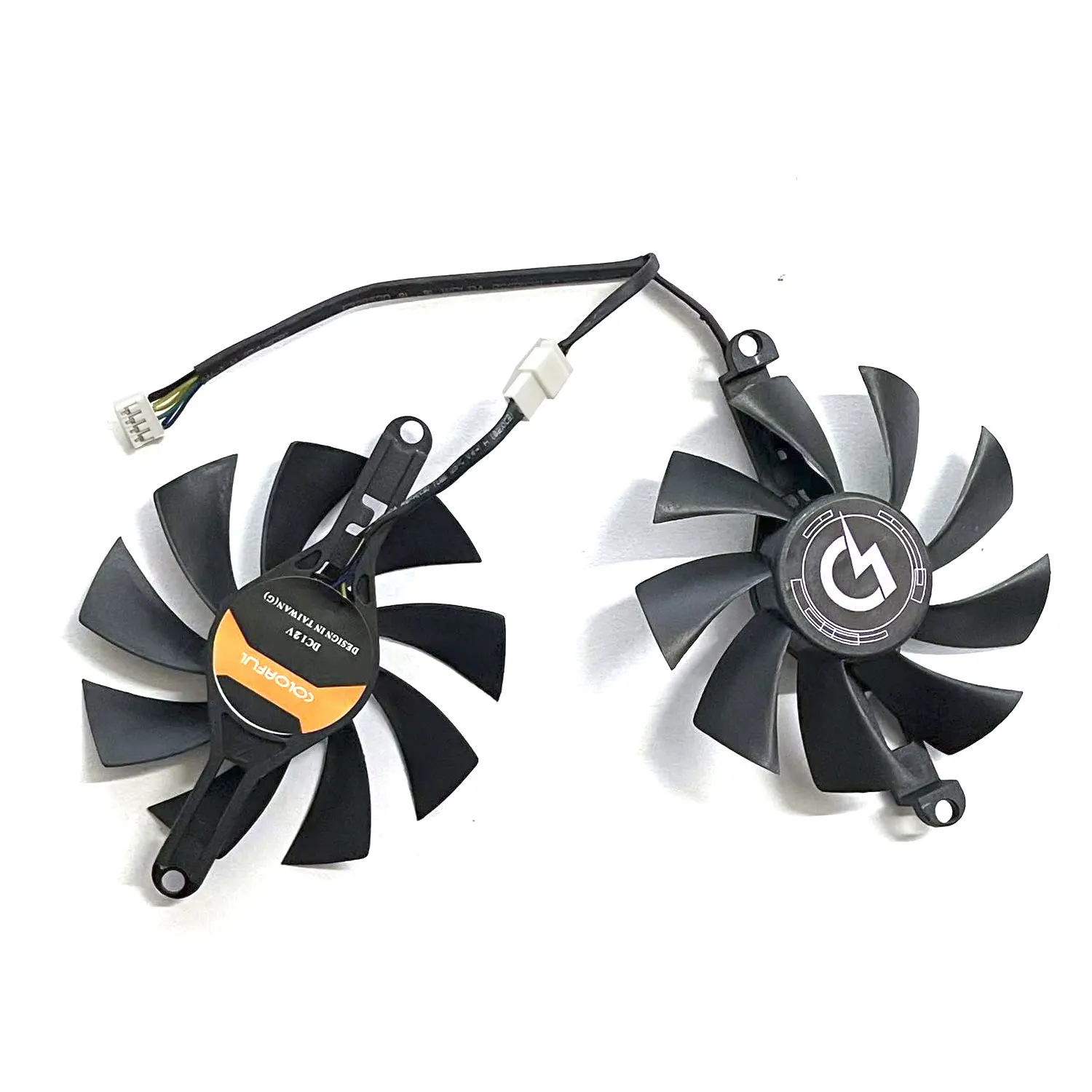 85MM 4PIN new RX 5500XT GPU fan suitable for Pan Lei RX 5500XT RX 580 8G 2048SP RX550 graphics card replacement fan