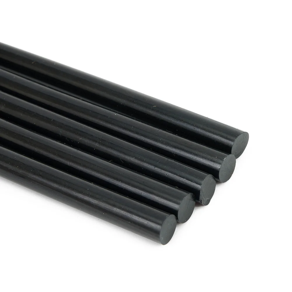 

Set Hot Glue Sticks Paintless Removal Replacement 10Pcs 7x100mm Auto Black Car Dent Repair Accessories Durable