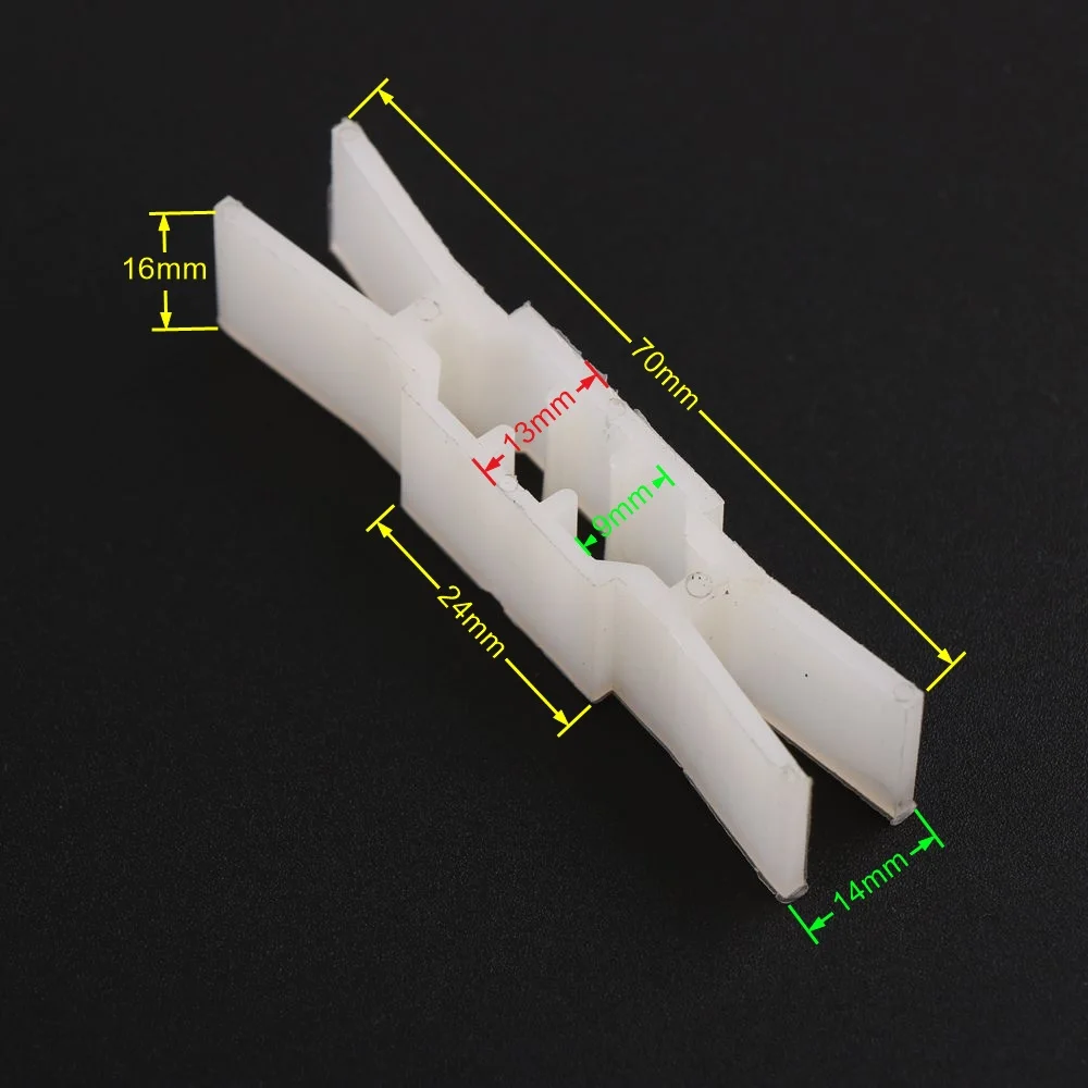 Elevator Parts 1pcs Applicable to S*HINDLER Elevator Door slider Landing door foot Elevator car door Plastic slider clamp Nylon material