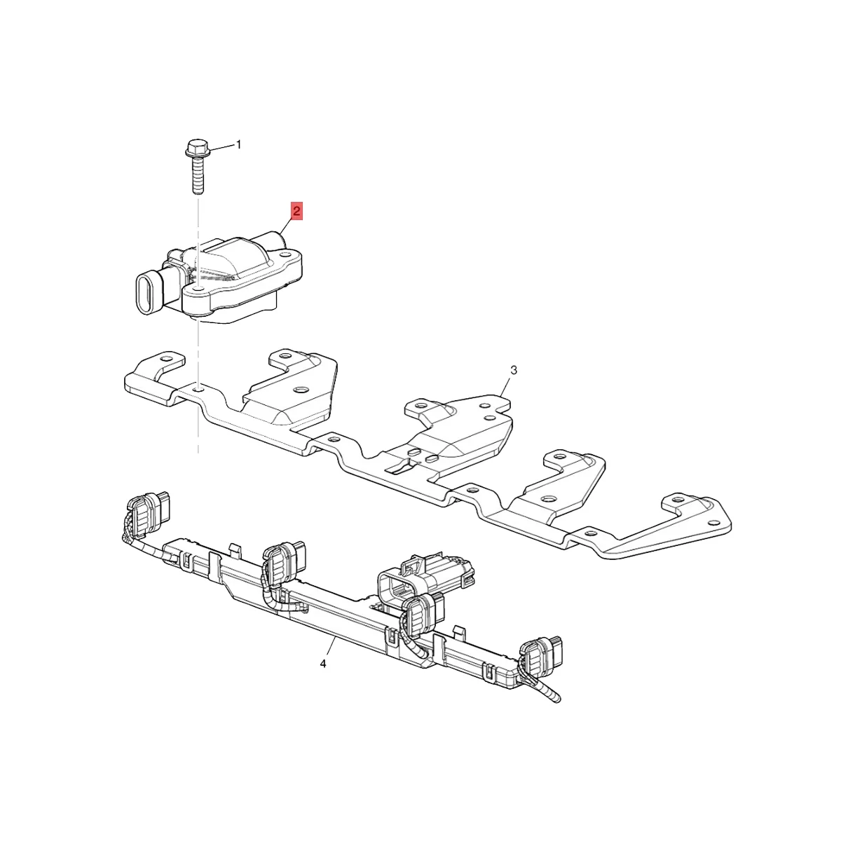 

4Pcs Car Ignition Coil Pack 12611424 12570616 for Chevy Cadillac GMC Pontiac 5.3L 6.0L V8 Engine BSC1511 D510C UF413