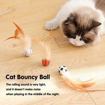 Elastic Bite Balls for Cats 1