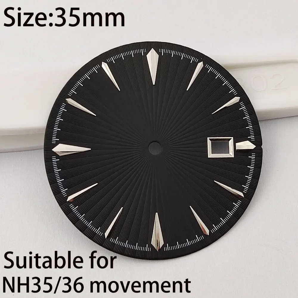 Fashionable 35mm Watch Dial in Various Colors