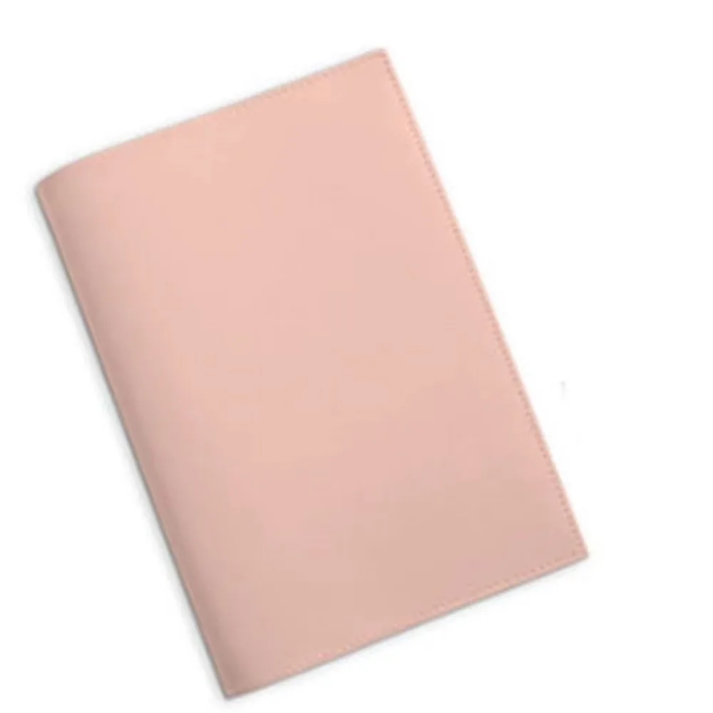 Korean PU Leather Solid Color Book Cover