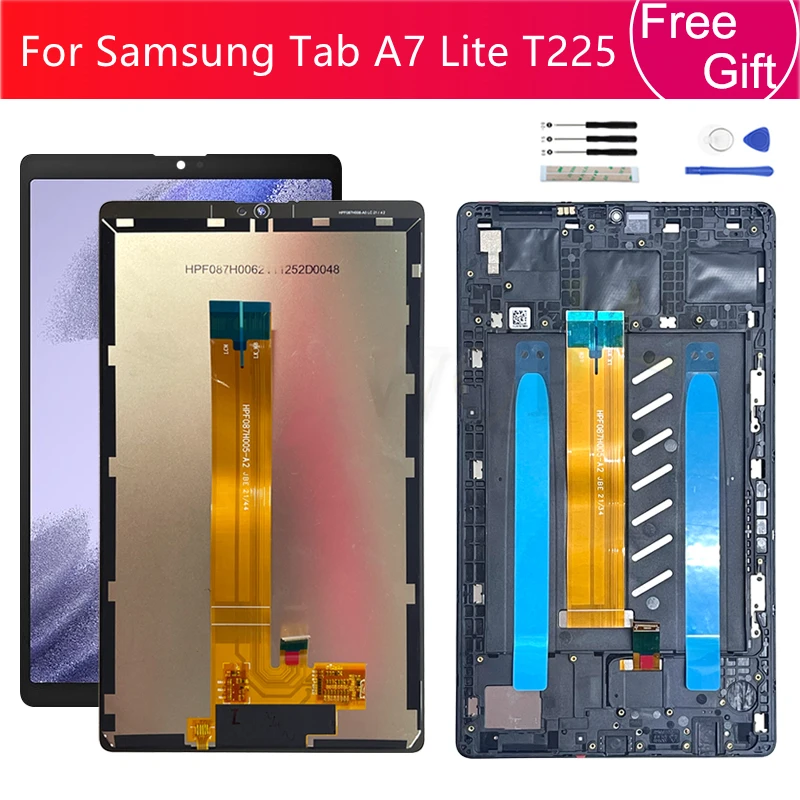 For Samsung Galaxy Tab A7 Lite SM-T225 LCD Display and Touch Digitizer  Screen