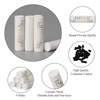 50Pcs Tobacco Smoking Pipe Filters 6mm Activated Carbon Tube Paper Filter Double Ceramics Sided Smoking Active Charcoal Tools 2