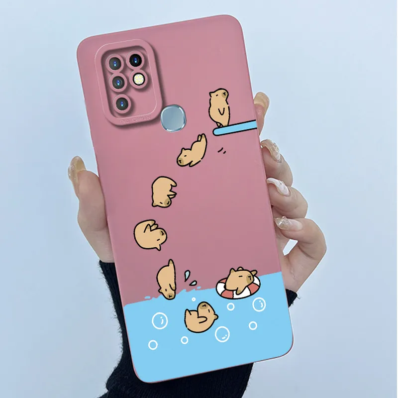 Soft Silicone Fashion Painted Protective Phone Case Cover