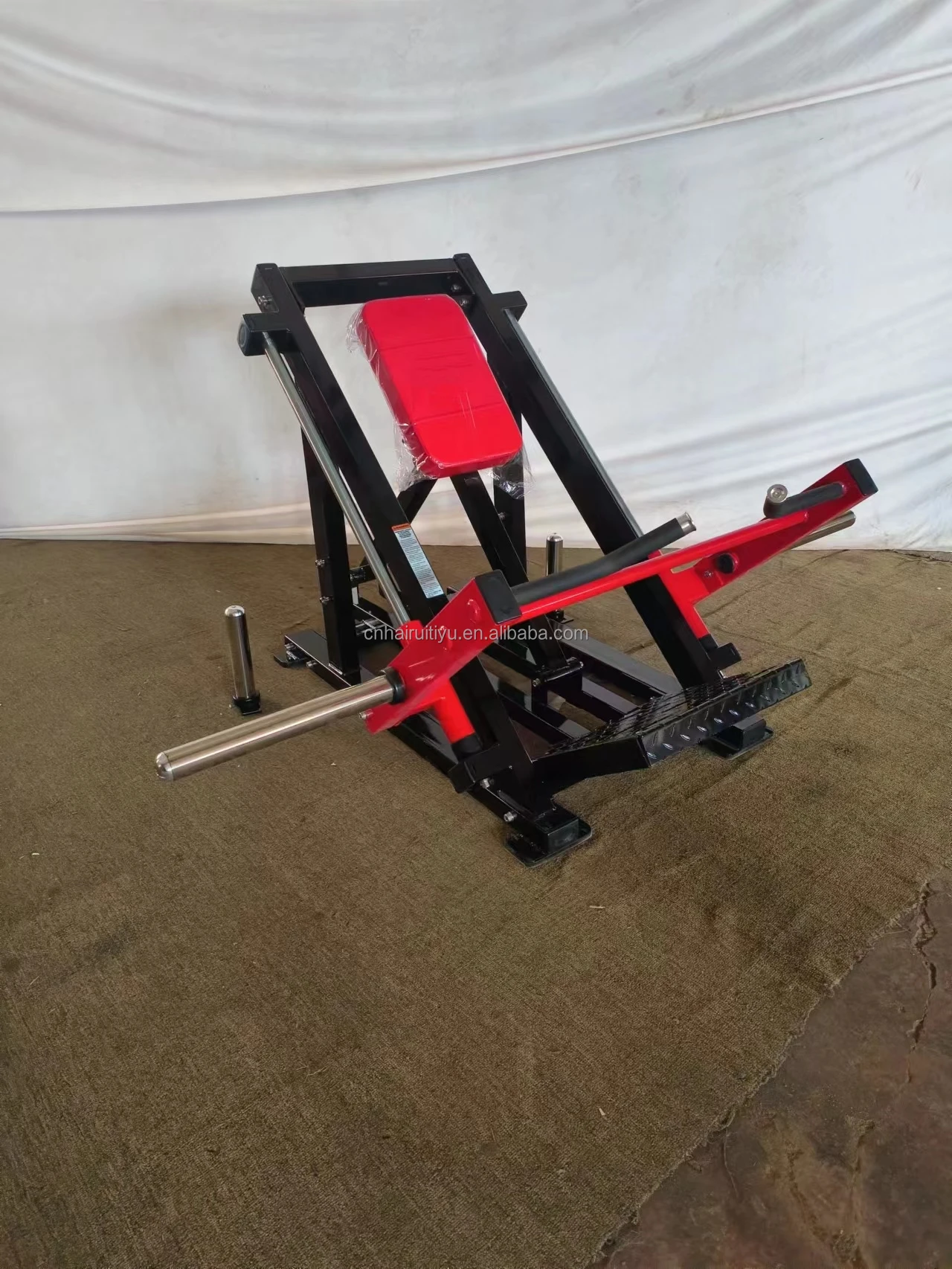 Description Picture 3 of itemLinear Rowing Machine Strength Gym Machine Plate Loaded Seated Row/ Body Exercise Equip Gym Fitness Lateral Seated