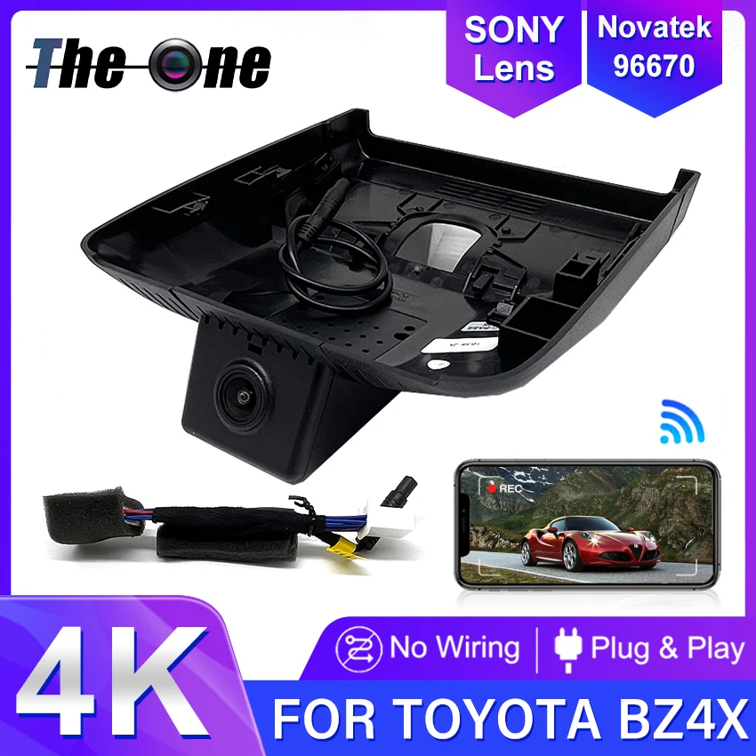 

Plug and play Dash Cam for Toyota bZ4X 2022 2023 XLE Limited,Car DVR 4K Dash Camera Dashcam for Car,For Toyota Accessories