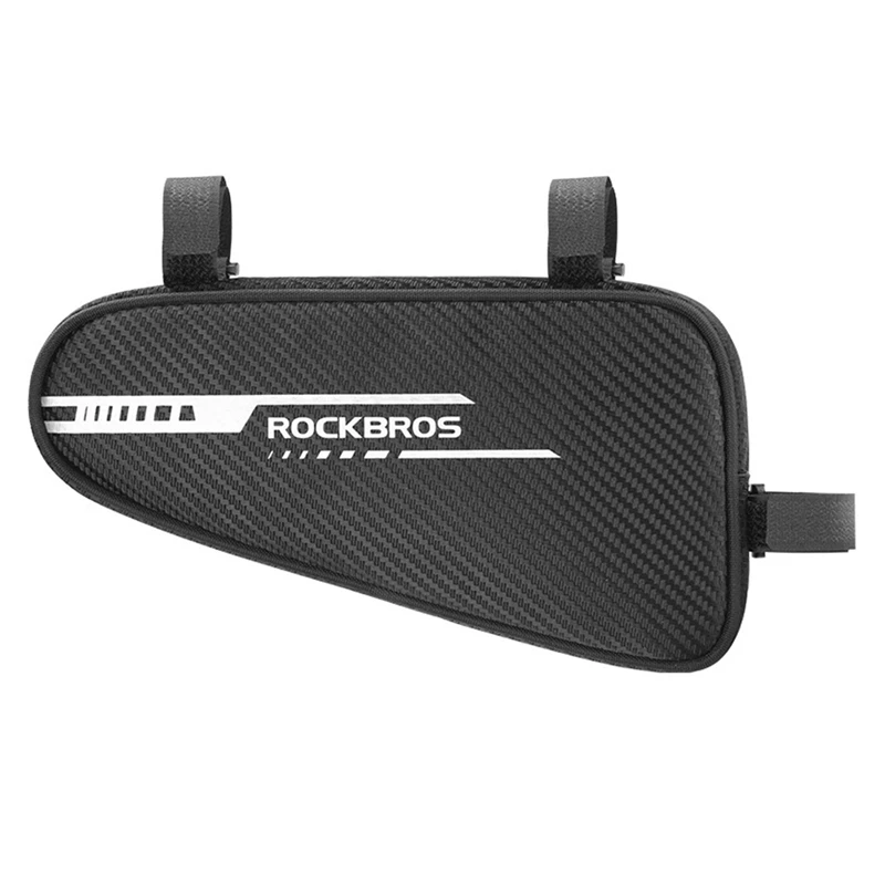 ROCKBROS Bike Frame Storage Bag Waterproof Cycling Reflective 1.2L