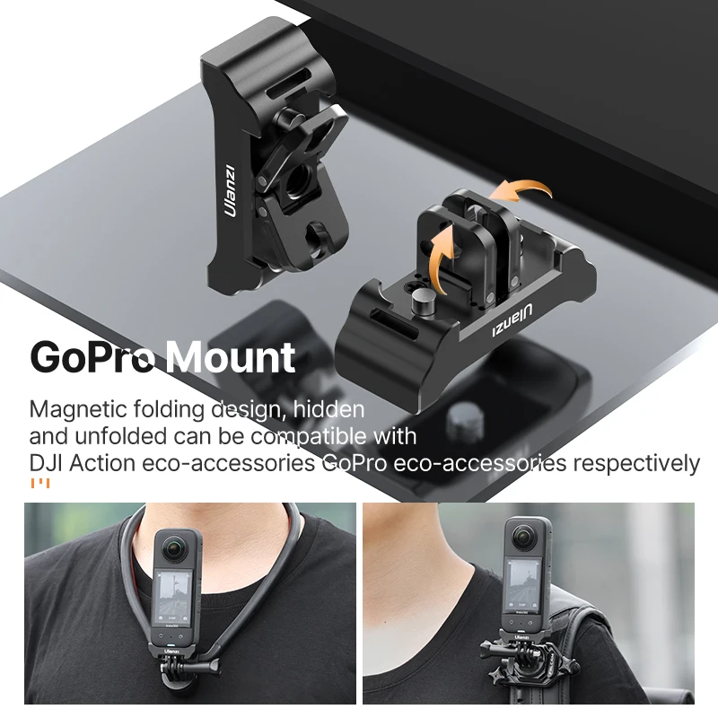 FALCAM  Ʈ ̽, Insta360 X2/X3 ÷Ʈ , DJI-AC Ʈ 1/4 ġ , Insta360 ׼ ī޶ ׼