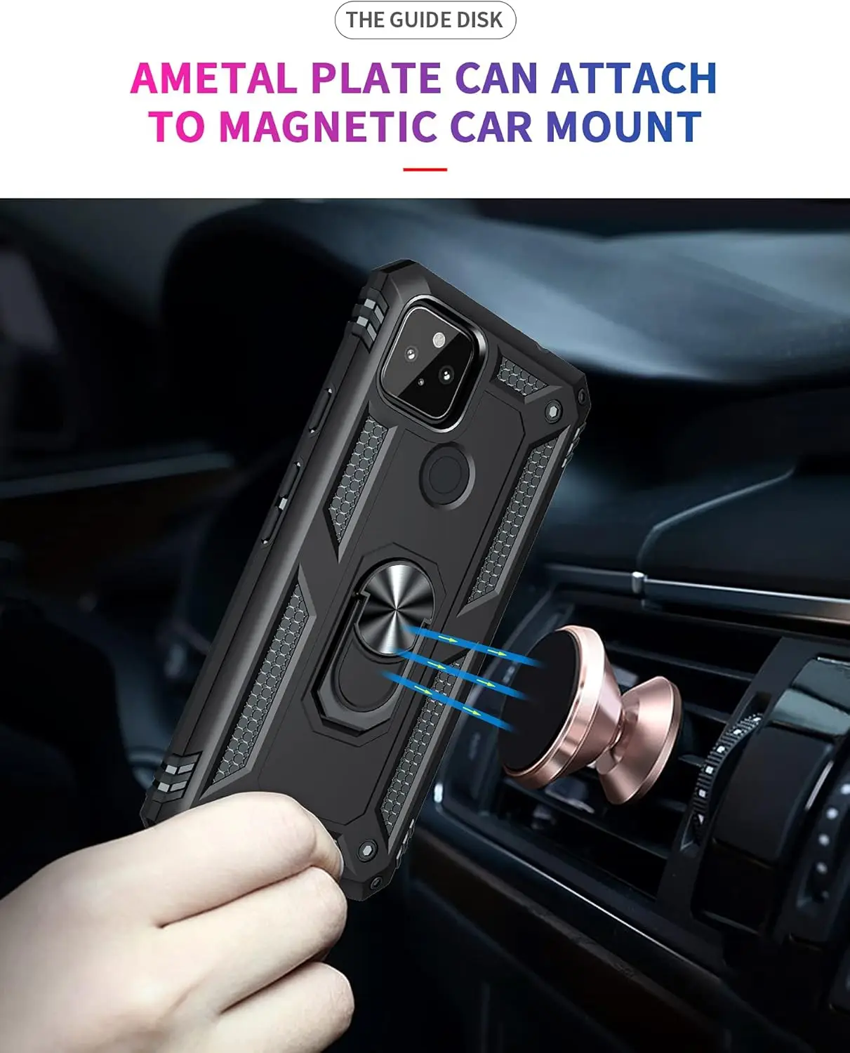 Heavy Duty Rugged Armor Case - Dust, Shock, Drop, and Scratch Resistant Protection