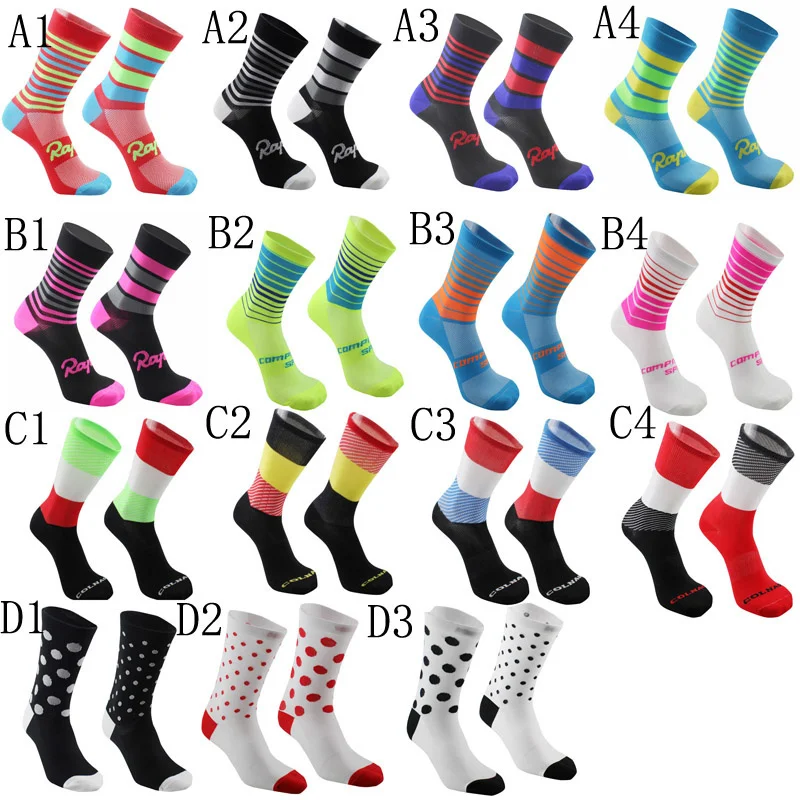 High socks Pro quality cycling team men women bike socks Breathable Road Bicycle Socks Outdoor Sports Racing Socks sports socks cycling socks fitness sports socks sport socks