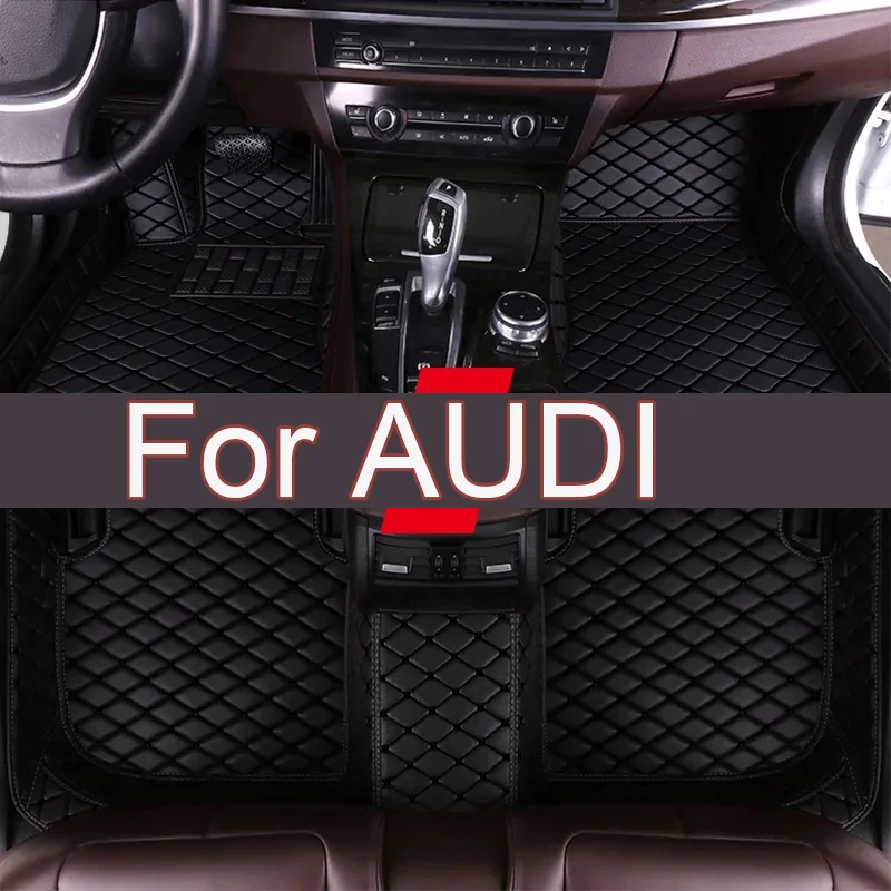 

Car Floor Mats For AUDI Q3 8U A3 SEDAN Q5 8R Q8 A1 SQ5 S3 Q7 Q3 e-tron S5 A6 C6 A4 Avant A8 D3 A8 L TT 8N TT 8J Car Accessories