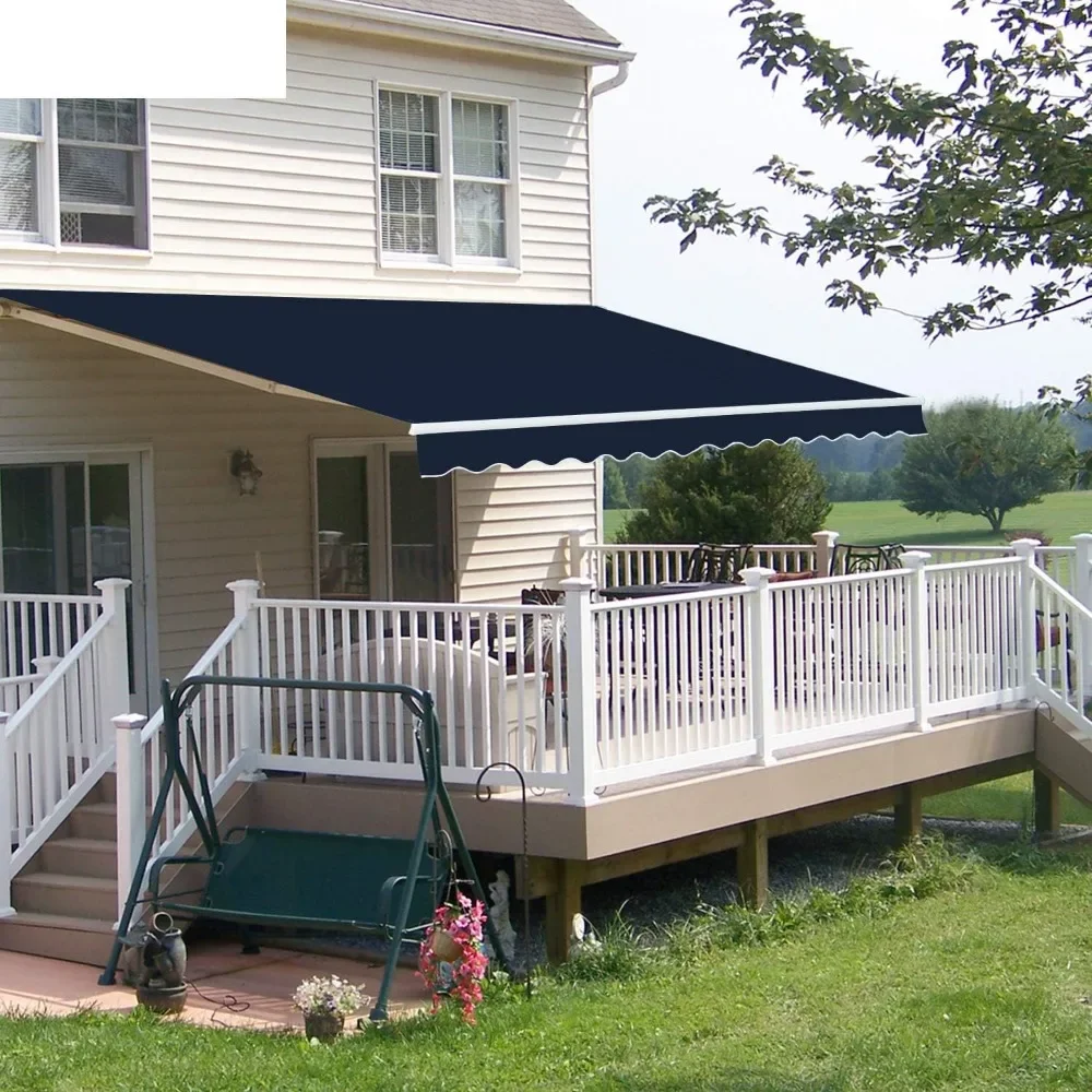 Sunshade 12'x8' Retractable Patio Awning 1