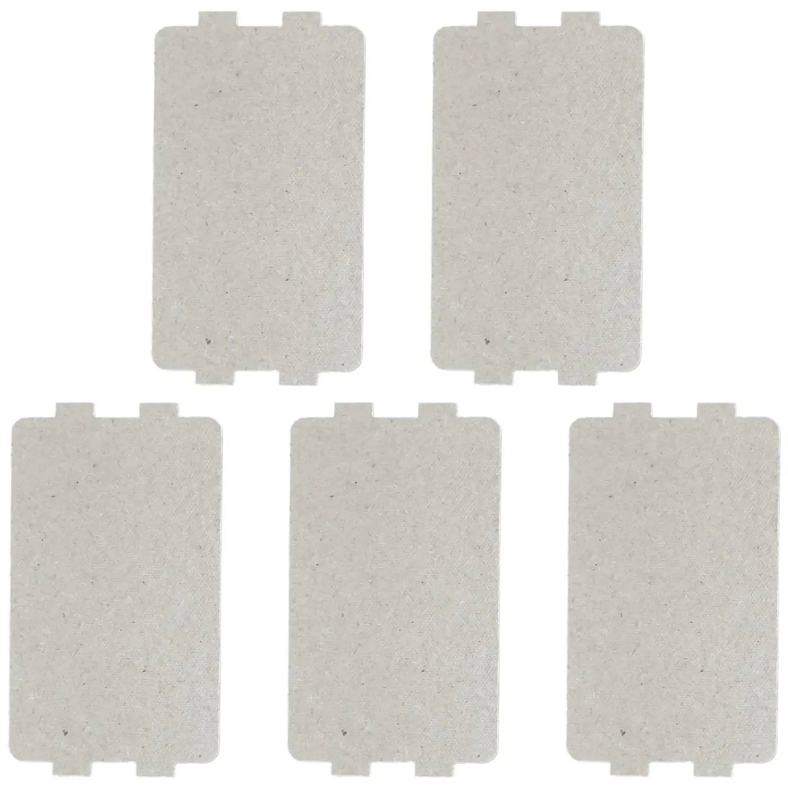 

5pcs Microwave Oven Mica Plate High Temperature Resistant Insulating Mica Sheet For Toaster Warmer Kitchen Supplies 11.6cmx6.5cm