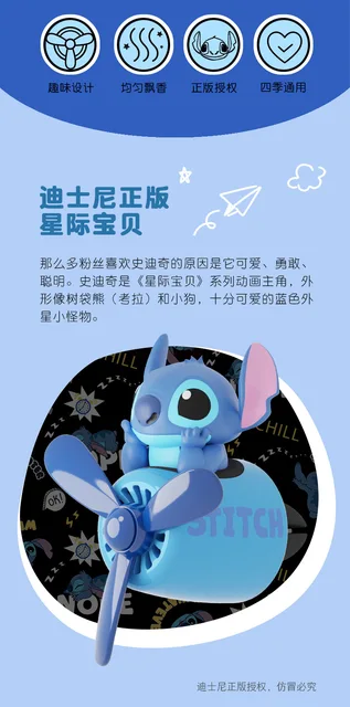 Pendentif De Parfum De Voiture Disney Stitch, Désodorisant Kawaii, Parfum  Intérieur Automatique, Aromathérapie Durable, Décorations De Fête Bricolage  - Party & Vacances Diy Décorations - AliExpress