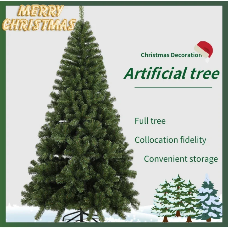 

Imitation Evergreen Tree Christmas Tree Ornaments Artificial Christmas Tree Holiday Xmas for Home Party Office Decorations