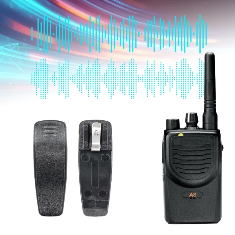 

Walkie Talkie Belt Clip for XPR3300 XPR3500 P8268 P8608 XPR6100 XPR6350 Two Way Radio Plastic Clip