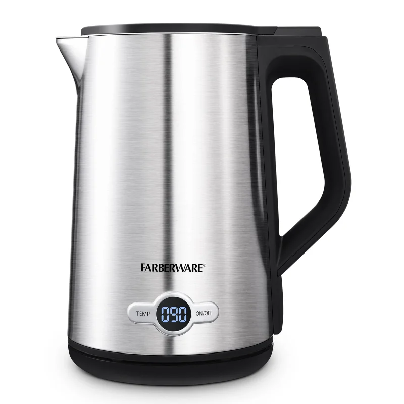 Farberware FW 1.7 Litre Touch Kettle,Double Wall,Stainless Steel