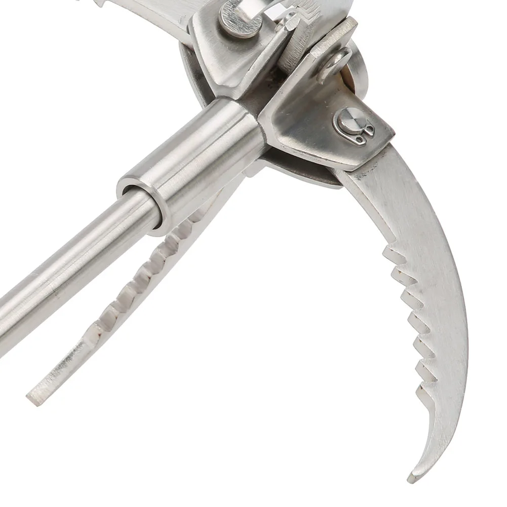 Rock Climbing Claw Folding Survival Claw Stainless Steel Grappling Hook 4 Claws Rock Climbing Folding Hook Outdoor Survival Tool
