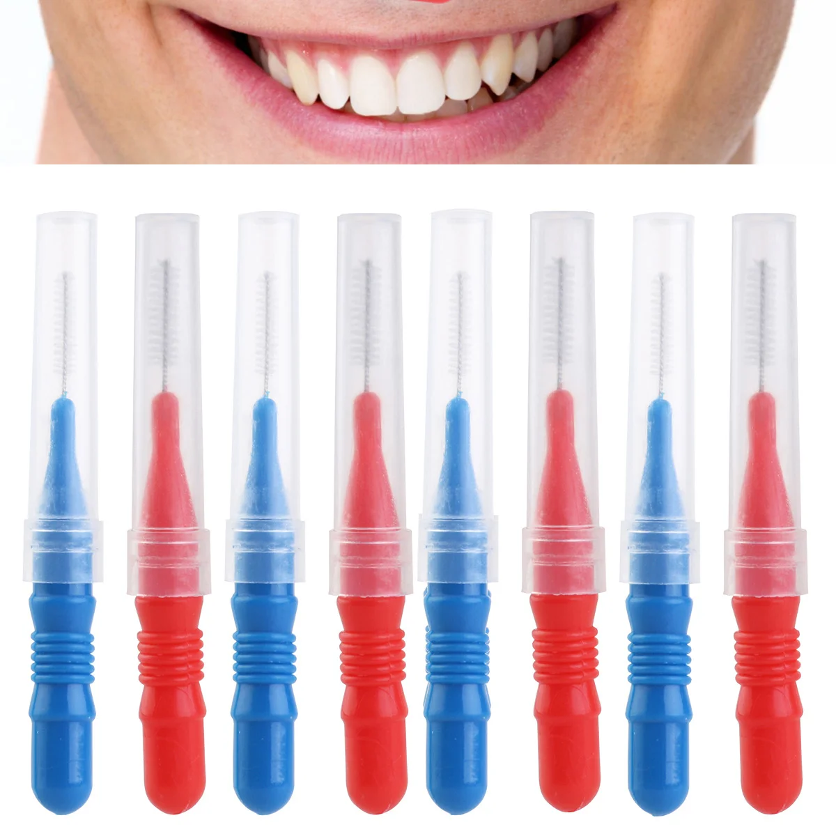 

30 Pcs Interdental Brush Cleaners Cleanser Toothpick Braces Detergent Floss