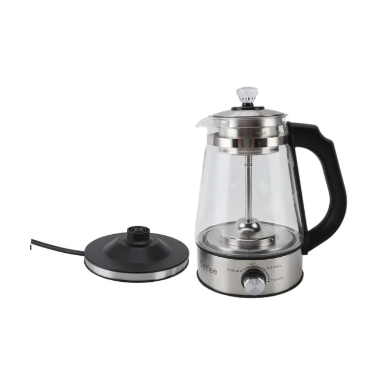 Electric Coffee Maker 600W Electric Teapot Kettle with Detachable Infuser Household Tea Maker for Making Tea and Coffee