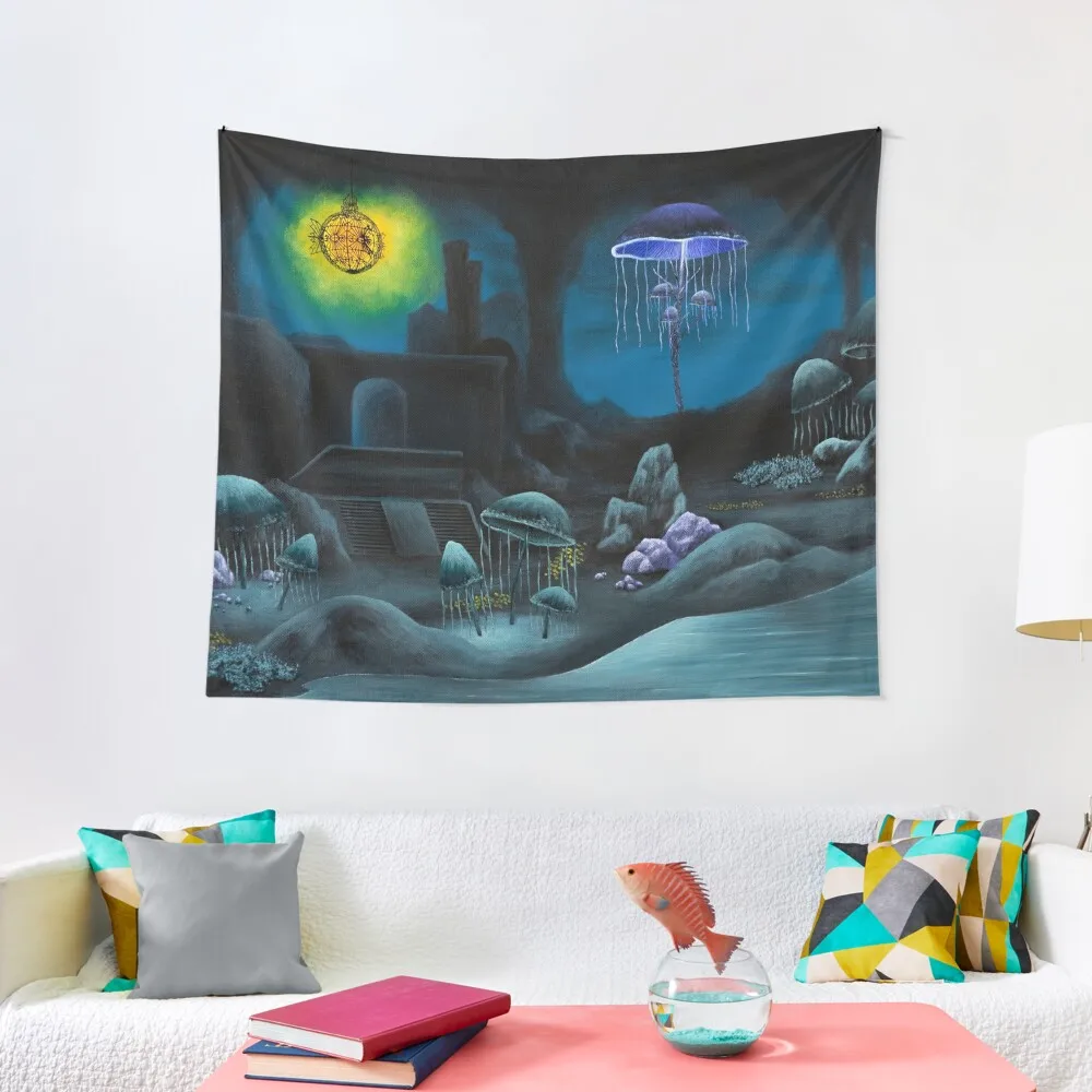 

Blackreach Tapestry Home Decorators Wall Mural On The Wall Tapestry