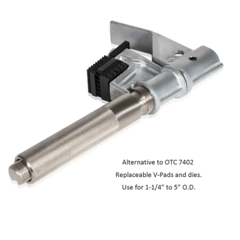 Інструмент для ремонту різьби A36T-1 PCS, придатний для зовнішньої різьби діаметром 1-1/4 дюйма до 5 дюймів 7402