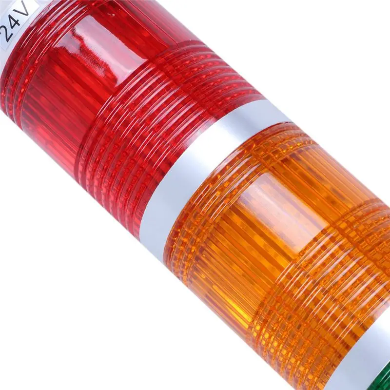 A98E-3X AC/DC 24V 빨간색 녹색 노란색 LED 램프 산업용 타워 신호등