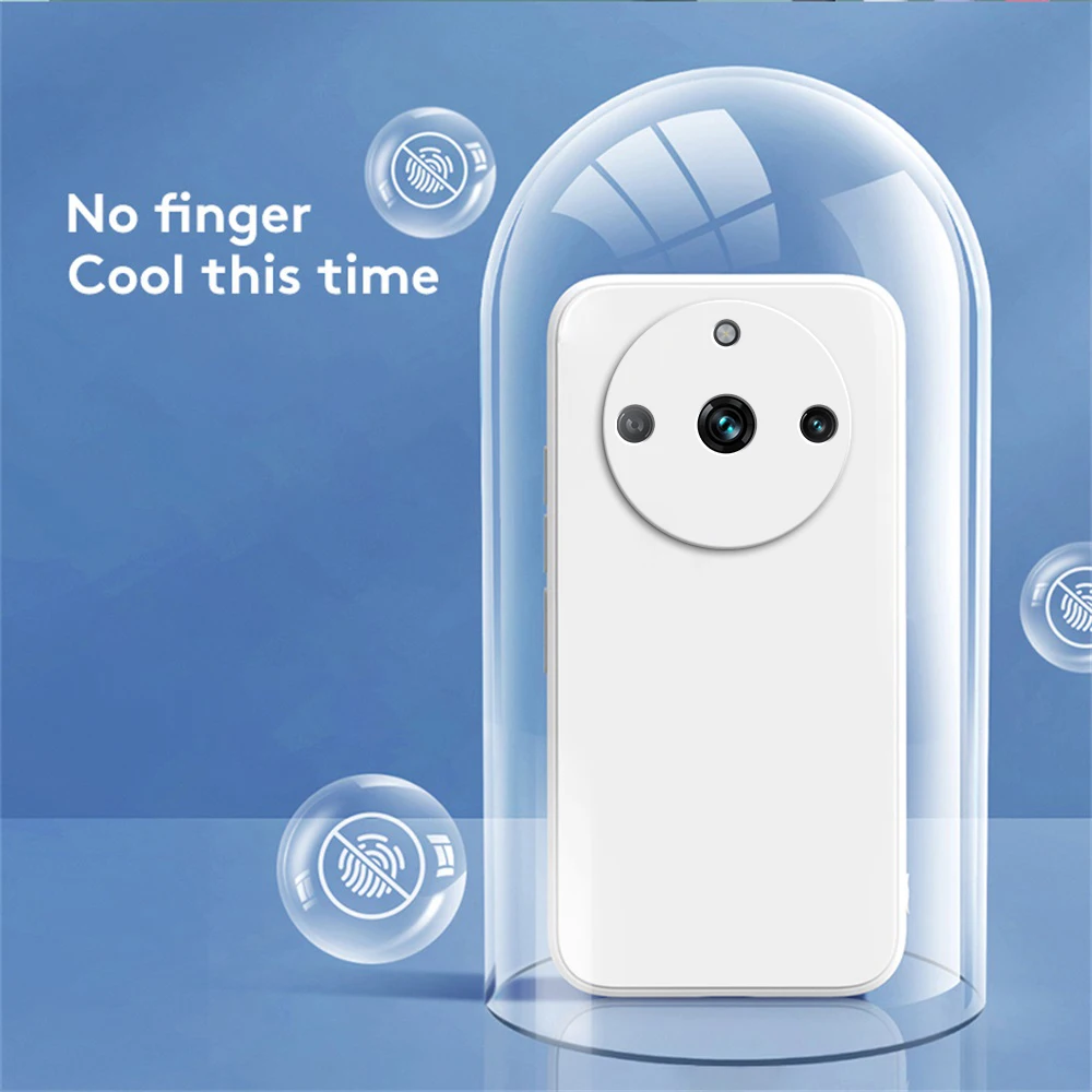 Soft Liquid Silicone Original Back Cover - Basic Phone Case, 6.7