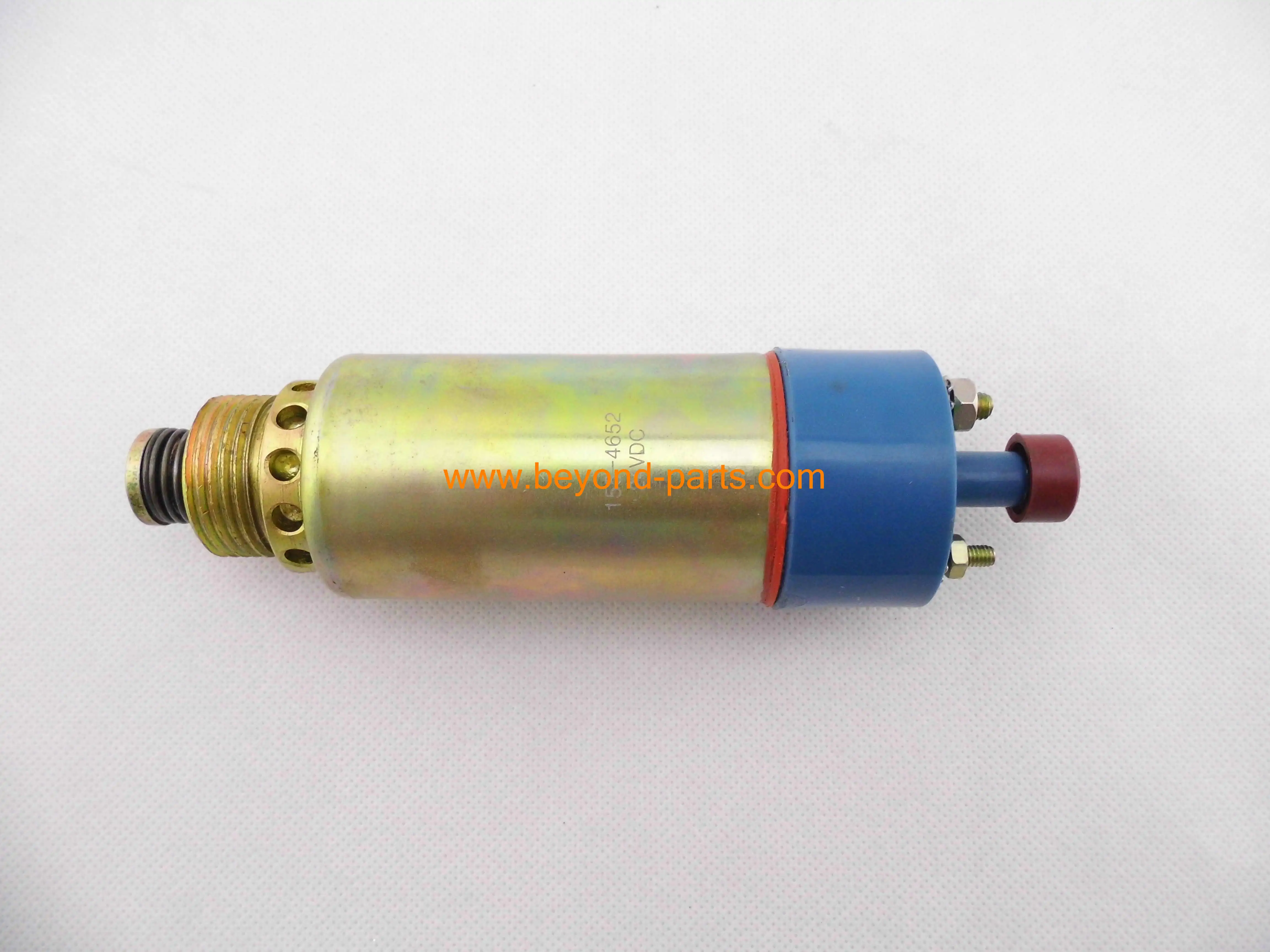 1554652 Excavator Engine Stop Solenoid 24V Flameout Solenoid Valve E325C Diesel Fuel Valve 155-4652